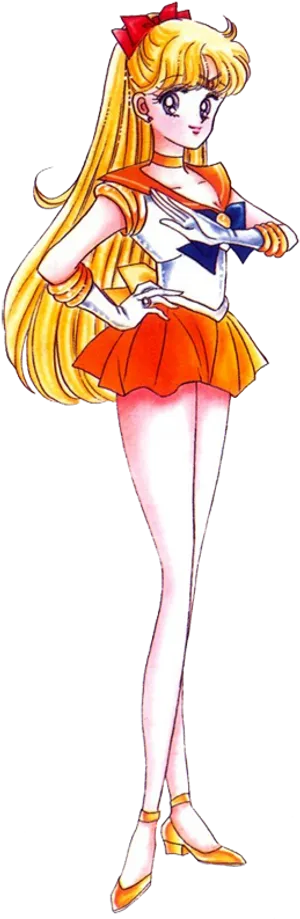 Sailor Moon Standing Pose PNG Image