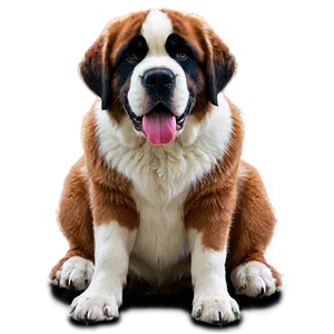 Saint Bernard Dog Png 10 PNG Image