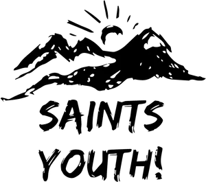 Saints Youth Mountain Sunrise Logo PNG Image