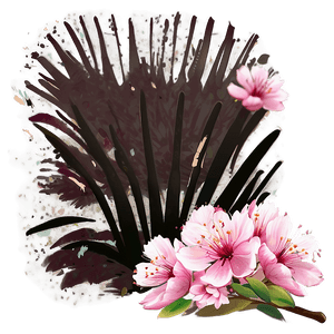 Sakura Flower Art PNG ted PNG