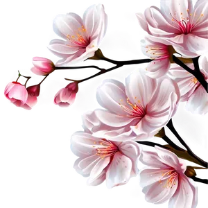 Sakura Flower Vector Png 74 PNG Image