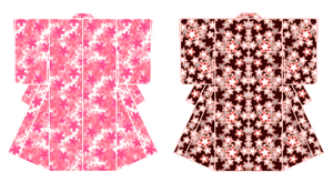Sakura Kimono Designs PNG