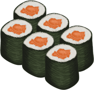 Maki - Sushi Transparent Tiger Roll, HD Png Download PNG image with transparent background