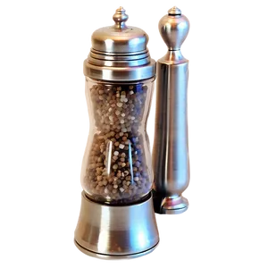 Salt And Pepper Grinder Set Png Afk99 PNG Image