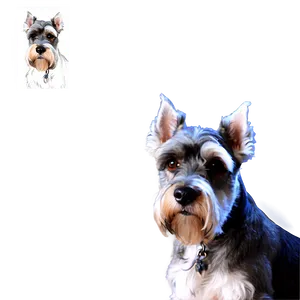 Salt And Pepper Schnauzer Png Uln13 PNG Image