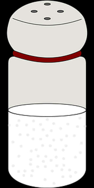 Salt Shaker Vector Illustration PNG image with transparent background