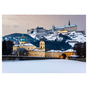 Salzburg Austria Winter Scene PNG kmp PNG image with transparent background