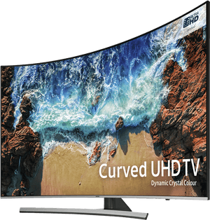 Transparent Led Tv Png - Samsung 65 Curved, Png Download PNG image with transparent background