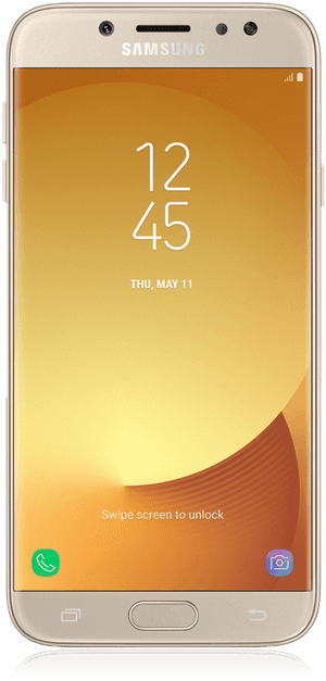 Samsung Galaxy J 7 Pro Gold, HD Png Download PNG image with transparent background