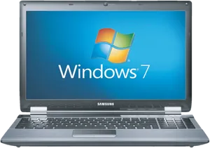 Samsung Laptop Windows7 Operating System PNG Image