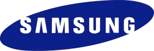 Samsung Logo Blue Ellipse PNG Image