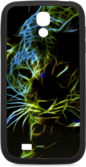 Neon Leopard Rubber Case For Samsung Galaxy S4 - Handyhülle Für Samsung Galaxy J5 Tiermotiv, HD Png Download PNG image with transparent background
