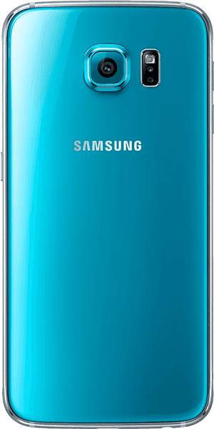 Samsung Galaxy S6 - Samsung Galaxy S6 32gb Blue, HD Png Download PNG with transparent background