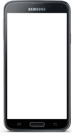 Samsung Smartphone Black Screen PNG Image