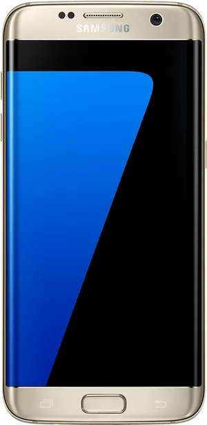 Samsung Smartphone Front View PNG Image