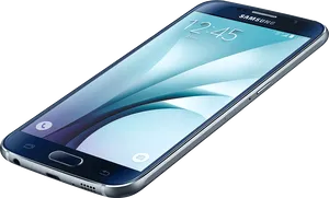 Samsung Smartphoneon Display PNG Image