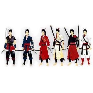 Samurai Characters Png Veu96 PNG Image