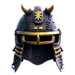 Samurai Helmet Graphic Png Miu PNG Image