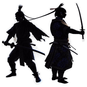 Samurai Silhouette PNG 93 PNG image with transparent background