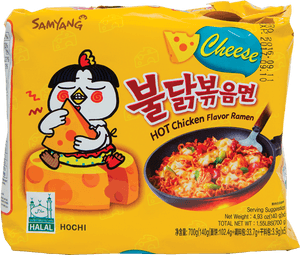 Samyang Spcy Chkn Cheese Ramen - Hot Chicken Flavor Ramen Cheese PNG