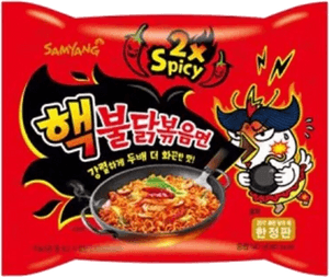 1 Pack Limited Edition Samyang 2x Spicy Hot - Hot Chicken Flavor Ramen 2x PNG