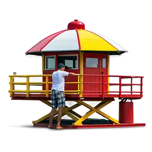 San Diego Lifeguard Tower Png Sgq89 PNG Image