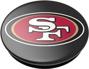 San Francisco49ers Logo Puck PNG Image