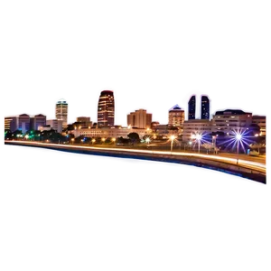 San Jose Night Lights Png Tbl40 PNG Image