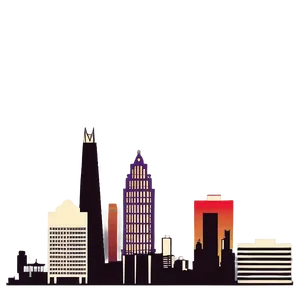 San Jose Skyline Silhouette Png Aif23 PNG Image