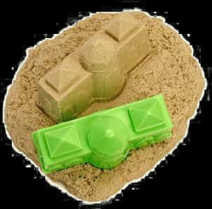 Sand Car Moldand Plastic Toy PNG with transparent background
