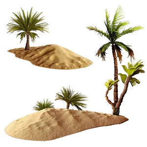 Sandy Desert Mirage Png 82 PNG Image