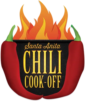 Santa Anita Chili Cook Off Logo PNG Image