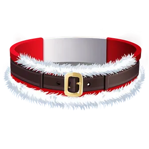 Santa Belt For Greeting Cards Png 06282024 PNG Image