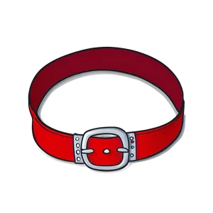 Santa Belt For Holiday Crafts Png 06282024 PNG Image