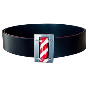 Santa Belt With Candy Cane Buckle Png 18 PNG Image