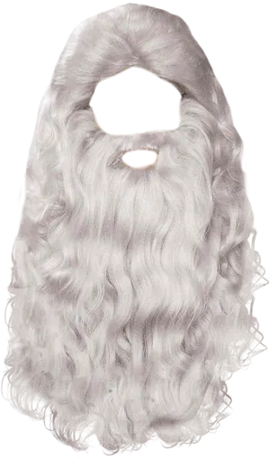 Santa Claus Beard Accessory PNG Image