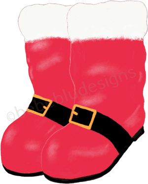 Santa Boots - Snow Boot, HD Png Download PNG image with transparent background