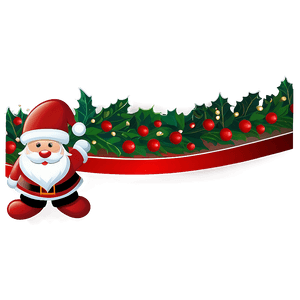 Santa Claus Border PNG sxy PNG