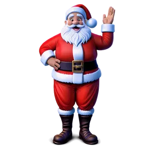 Santa Claus Greeting Card Png Eyl90 PNG Image