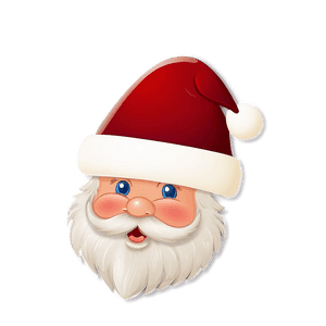 Santa Claus Hat Clipart PNG mtm21 PNG