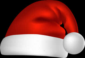 Santa Claus Hat Illustration PNG image with transparent background
