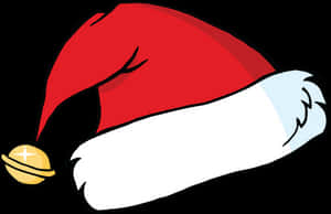 Santa Claus Hat Illustration PNG image with transparent background