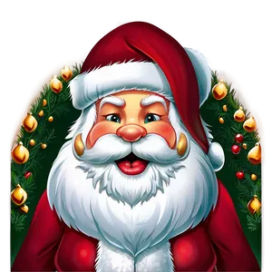 Santa Face Illustration Png Ulp PNG Image