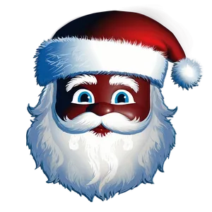 Santa Face Silhouette Png 40 PNG Image