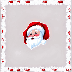 Santa Frame PNG fuj15 PNG