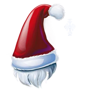 Santa Hat Cartoon Design Png Lew PNG Image