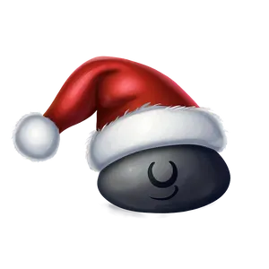 Santa Hat Cartoon Emoji Png Eso95 PNG Image