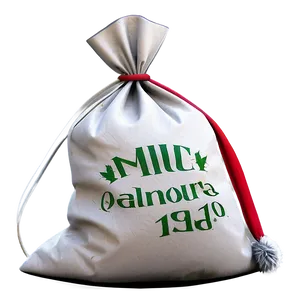 Santa Sack At North Pole Png Yrv PNG Image