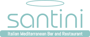 Santini Restaurant Logo PNG image with transparent background