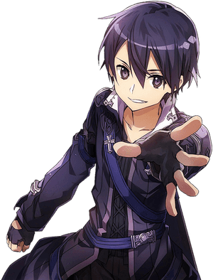 Sao Hollow Realization Kirito Render By Thegothamguardian - Kirito Dengeki Bunko Fighting Climax, HD Png Download PNG image with transparent background